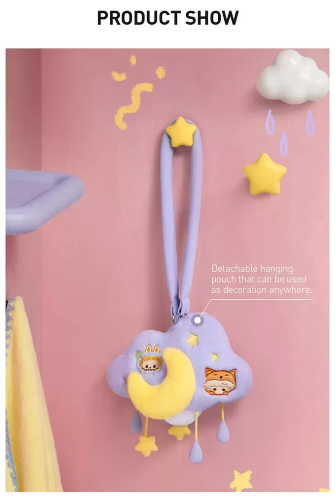 Luz de noche de nube de peluche POP BEAN para fiesta de pijamas Luz de noche de nube de peluche POP BEAN para fiesta de pijamas