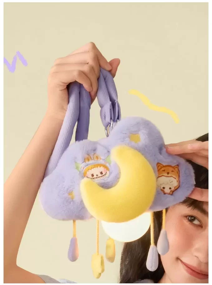 Luz de noche de nube de peluche POP BEAN para fiesta de pijamas Luz de noche de nube de peluche POP BEAN para fiesta de pijamas