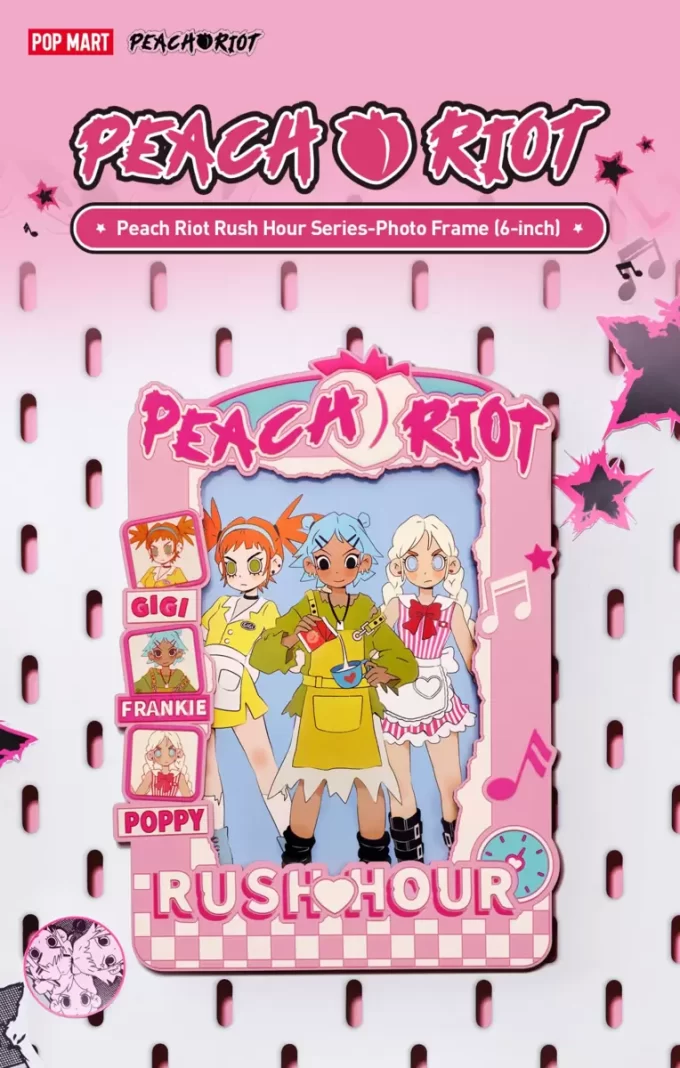 Marco de fotos de la serie Rush Hour de Peach Riot (6 pulgadas)