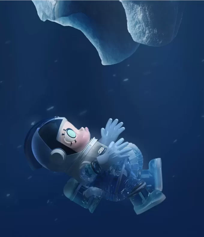 MEGA COLECCIÓN 1000% ESPACIO MOLLY Glaciar