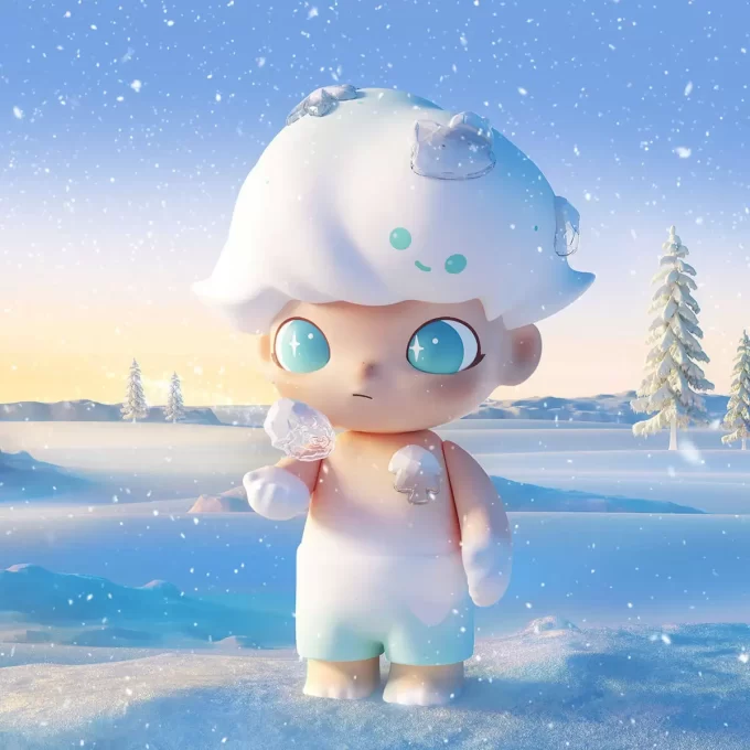 MEGA COLECCIÓN 1000% JUST DIMOO Muñeco de nieve