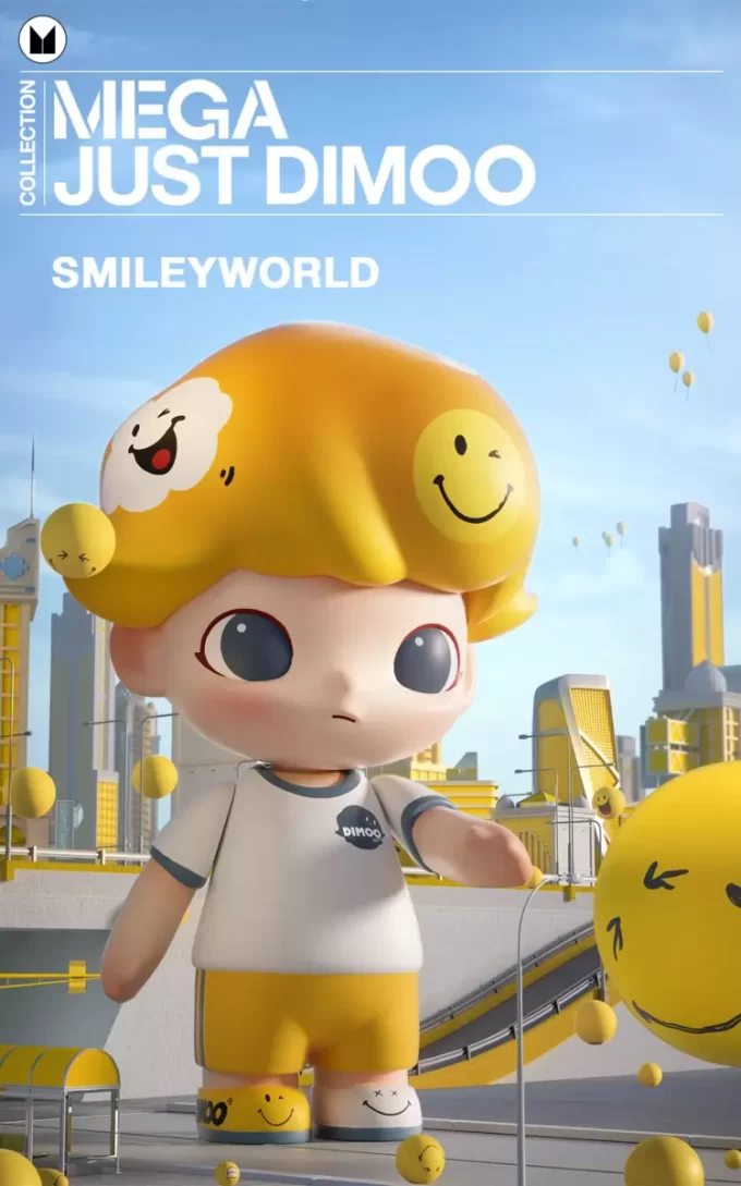 MEGA COLECCIÓN 1000% SOLO DIMOO × SmileyWorld MEGA COLECCIÓN 1000% SOLO DIMOO × SmileyWorld