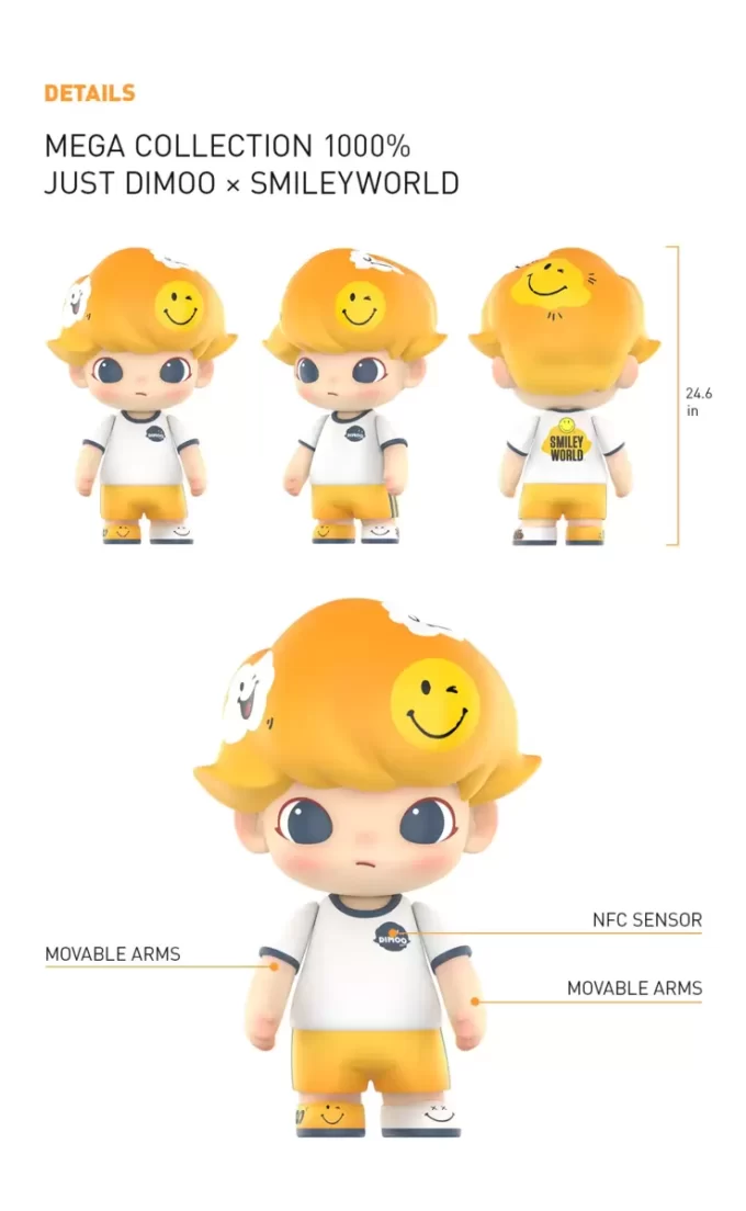 MEGA COLECCIÓN 1000% SOLO DIMOO × SmileyWorld MEGA COLECCIÓN 1000% SOLO DIMOO × SmileyWorld
