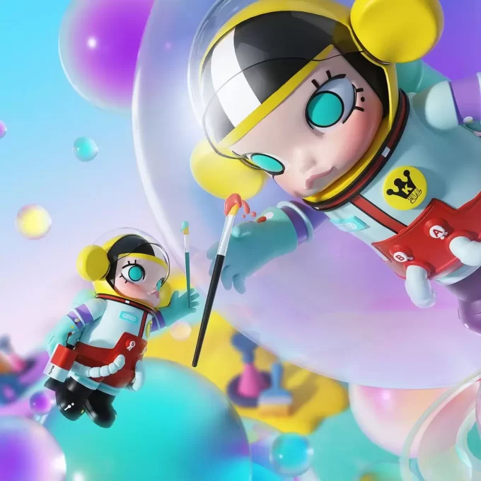 MEGA COLECCIÓN 1000% SPACE MOLLY Pequeña Pintora MEGA COLECCIÓN 1000% SPACE MOLLY Pequeña Pintora