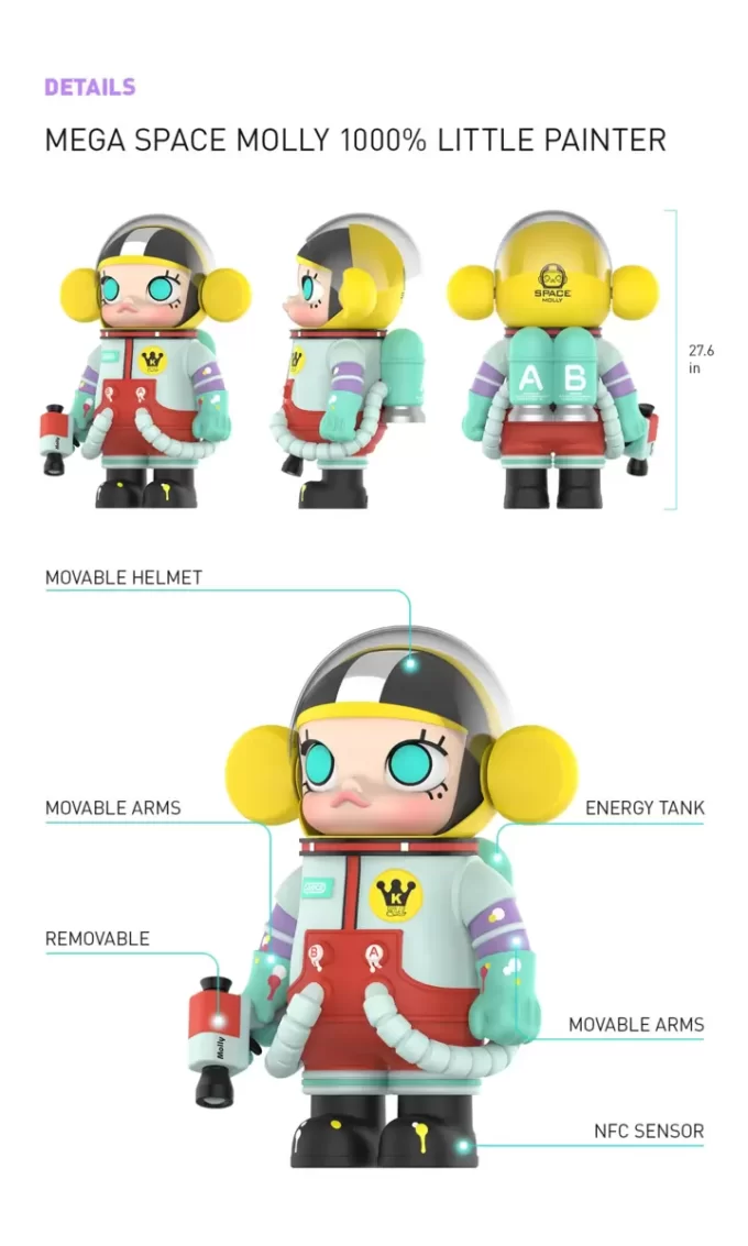 MEGA COLECCIÓN 1000% SPACE MOLLY Pequeña Pintora MEGA COLECCIÓN 1000% SPACE MOLLY Pequeña Pintora