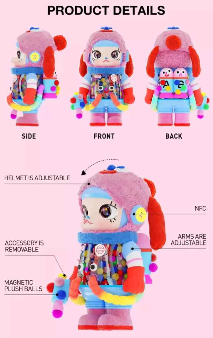 MEGA ESPACIO MOLLY 1000% Jon Burgerman MEGA ESPACIO MOLLY 1000% Jon Burgerman