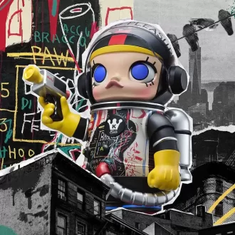 MEGA ESPACIO MOLLY 400% Jean-Michel Basquiat