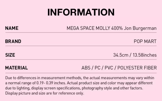 MEGA ESPACIO MOLLY 400% Jon Burgerman MEGA ESPACIO MOLLY 400% Jon Burgerman