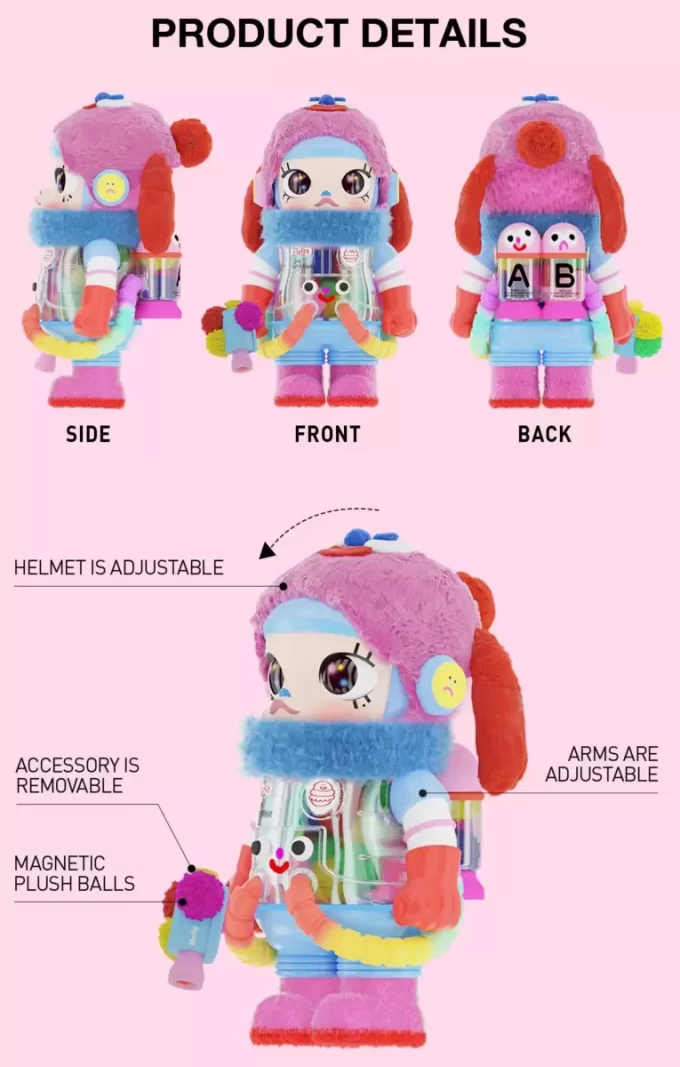 MEGA ESPACIO MOLLY 400% Jon Burgerman MEGA ESPACIO MOLLY 400% Jon Burgerman