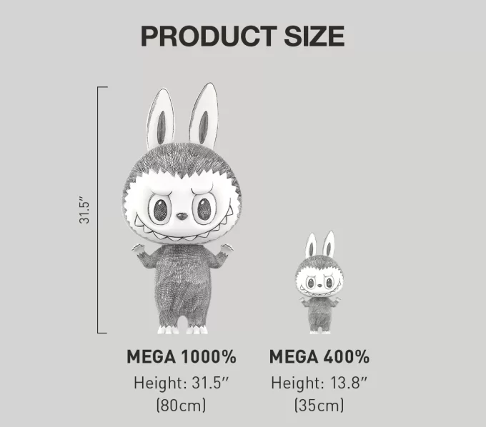 MEGA LABUBU 1000% Boceto MEGA LABUBU 1000% Boceto