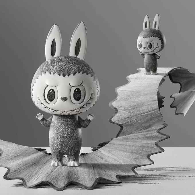MEGA LABUBU 1000% Boceto MEGA LABUBU 1000% Boceto