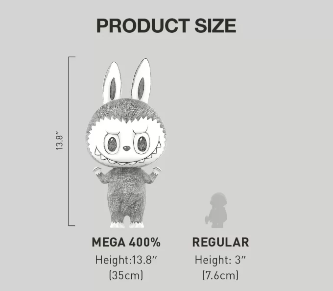 MEGA LABUBU 400% Boceto MEGA LABUBU 400% Boceto