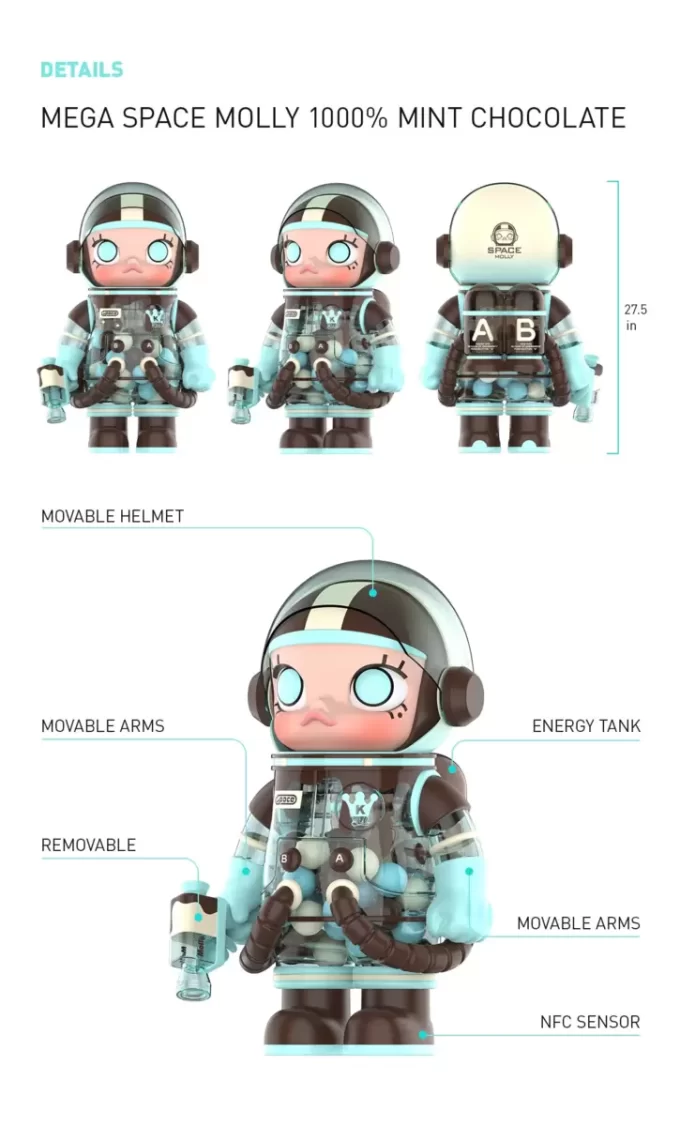 MEGA SPACE MOLLY 1000% Chocolate con Menta MEGA SPACE MOLLY 1000% Chocolate con Menta