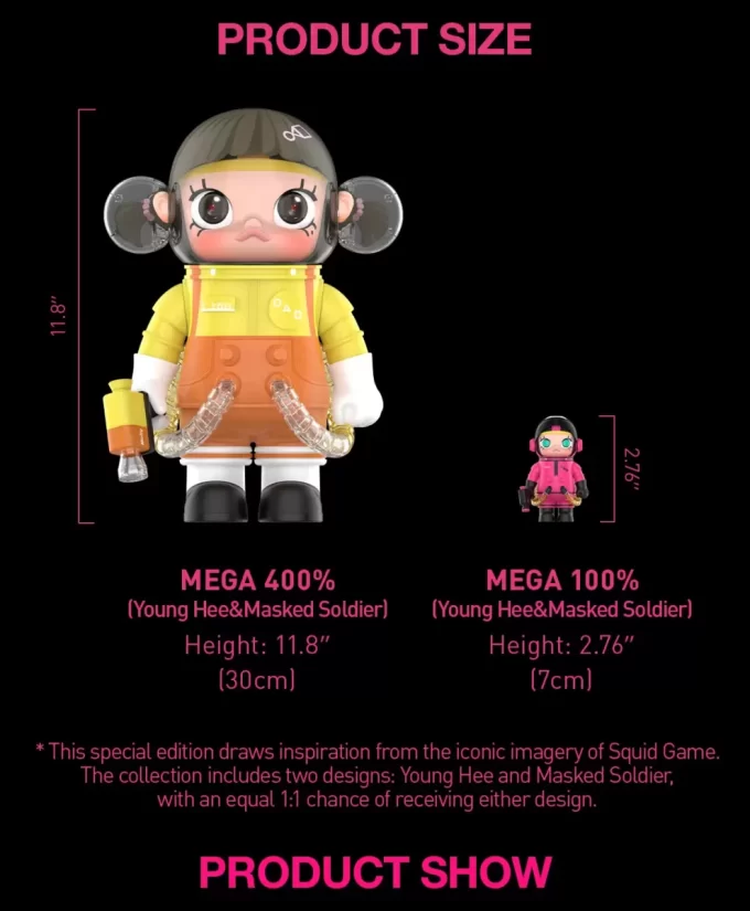 MEGA SPACE MOLLY 400%+100% Juego del Calamar