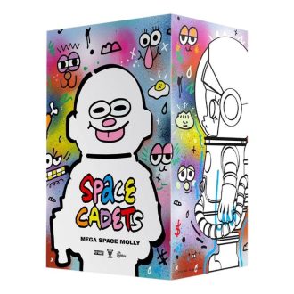 Mega Space Molly 400% Jon Burgerman Space Cadets Cajas selladas (1 caja sorpresa)