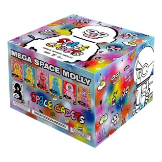 Mega Space Molly 400% Jon Burgerman Space Cadets Cajas selladas (6 cajas sorpresa)