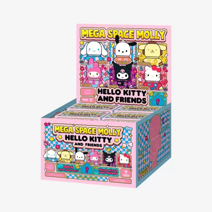 MEGA SPACE MOLLY 400% Serie Hello Kitty y sus amigos