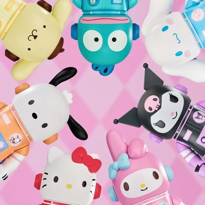MEGA SPACE MOLLY 400% Serie Hello Kitty y sus amigos