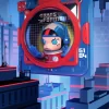 MEGA SPACE MOLLY Optimus Prime “EN EL ESPACIO” Pintura 3D