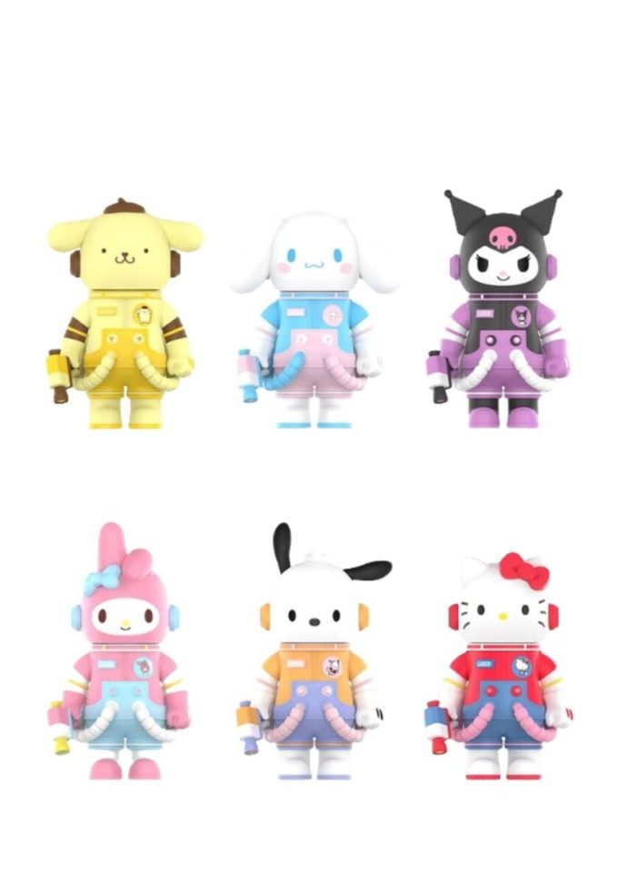 Mega Space Molly Personajes de Sanrio Estuche Sellado al 400% (1 Caja Sorpresa)