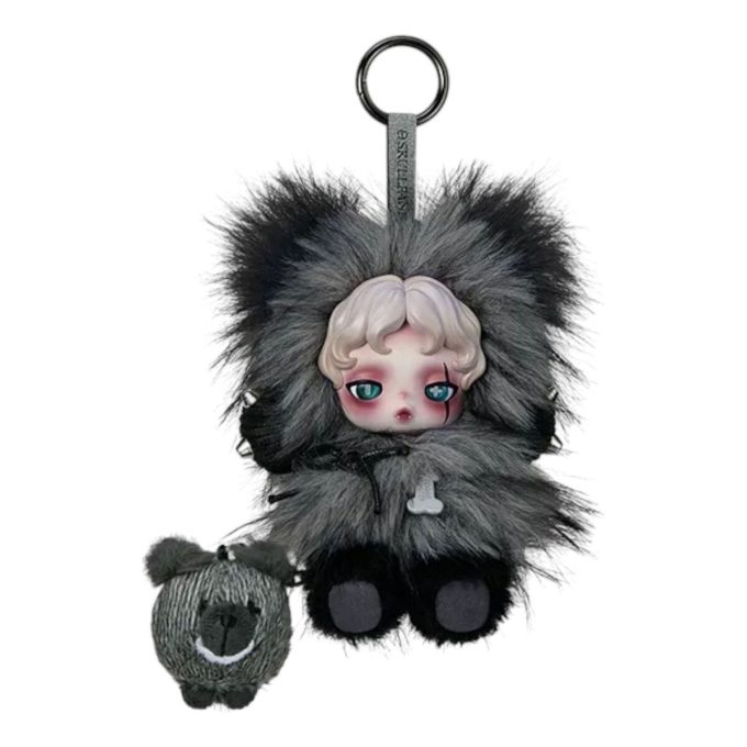 Muñeco de peluche Skullpanda You Found Me, colgante “Buddy Doggie”, edición secreta