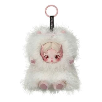 Colgante de peluche de la serie “Dime qué quieres” de SKULLPANDA