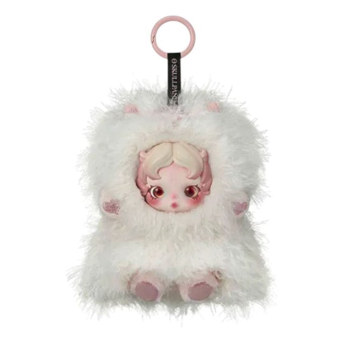 Colgante de peluche de la serie “Dime qué quieres” de SKULLPANDA