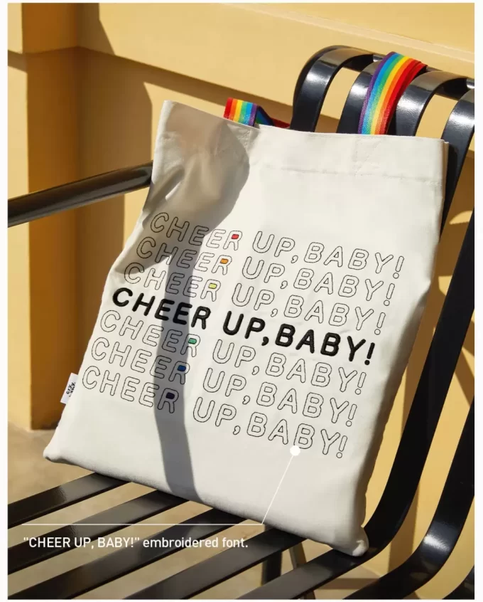¡Ánimo, bebé llorón! Serie – Bolsa de lona