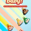 ¡Ánimo, bebé llorón! Serie: Caja sorpresa con colgante de peluche