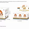 ¡Ánimo, bebé llorón! Serie: Caja sorpresa con colgante de peluche