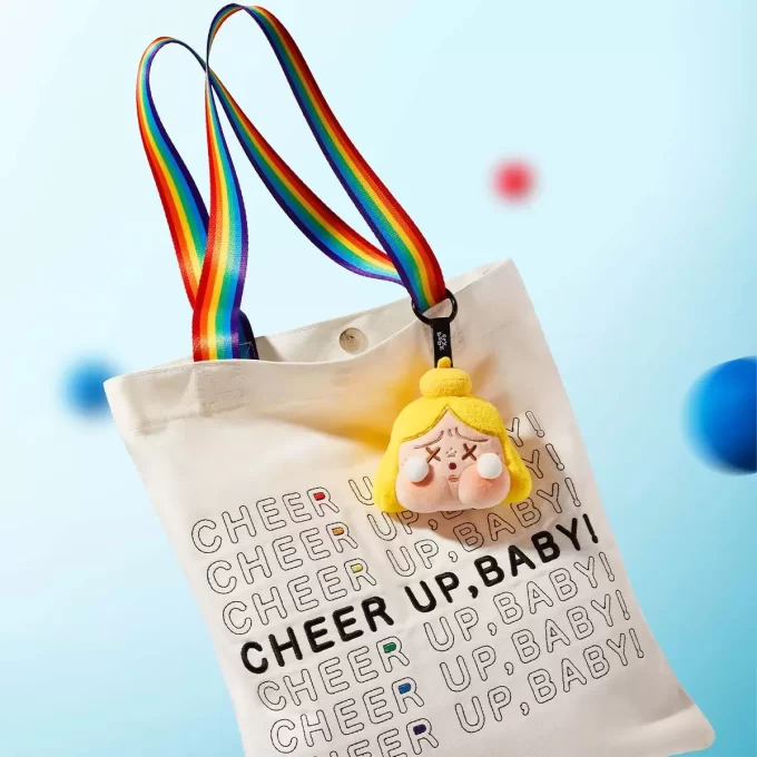 ¡Ánimo, bebé llorón! Serie: Caja sorpresa con colgante de peluche