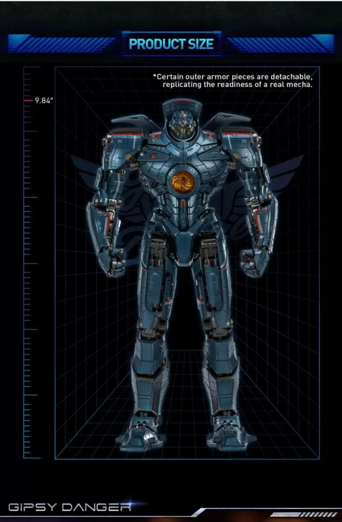 Pacific Rim: Figura de acción de Gipsy Danger