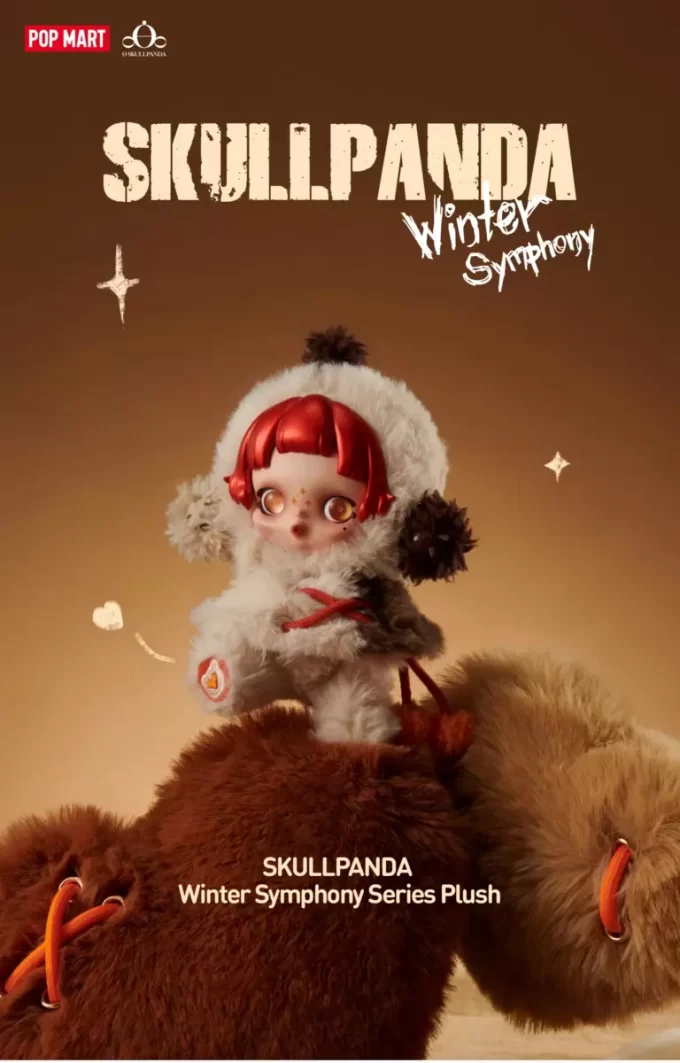 Peluche de la serie Sinfonía invernal SKULLPANDA
