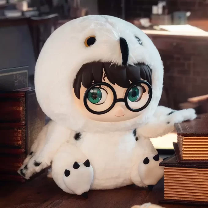Peluche de PVC de Harry Potter Bubo Scandiaca Peluche de PVC de Harry Potter Bubo Scandiaca