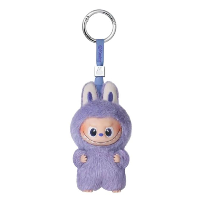 Pin de Labubu para colgante de peluche de amor “?”