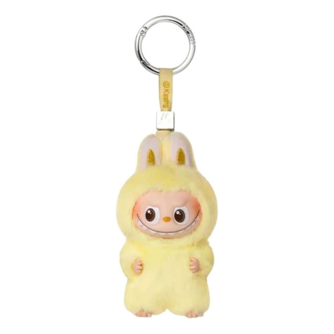 Pin de Labubu para el amor, colgante de peluche “F”