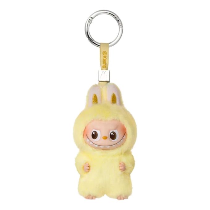 Pin de Labubu para el amor, colgante de peluche “F”