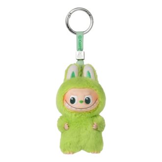 Pin de Labubu para el amor, colgante de peluche “V”