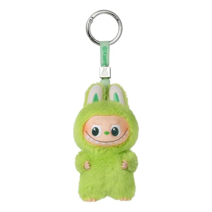 Pin de Labubu para el amor, colgante de peluche “V”