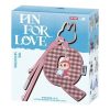 Pin Labubu para colgante con carta de amor, estuche sellado (N-Z) (1 caja sorpresa)