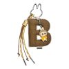 Pin Labubu para colgante con letra de amor “B”