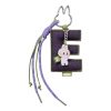 Pin Labubu para colgante con letra de amor “E”