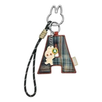 Pin Labubu para colgante de letra de amor “A”