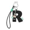 Pin Labubu para colgante de letra de amor “R”