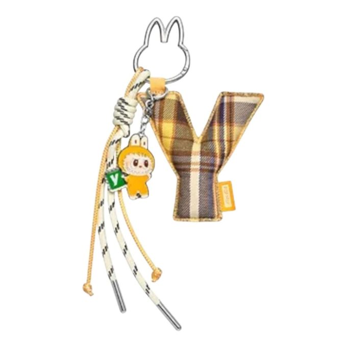 Pin Labubu para colgante de letra de amor “Y”