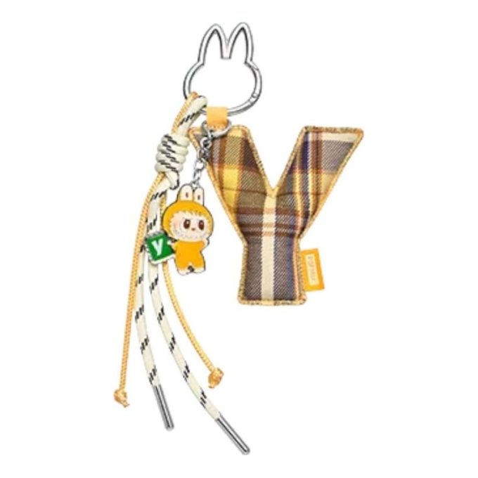 Pin Labubu para colgante de letra de amor “Y”