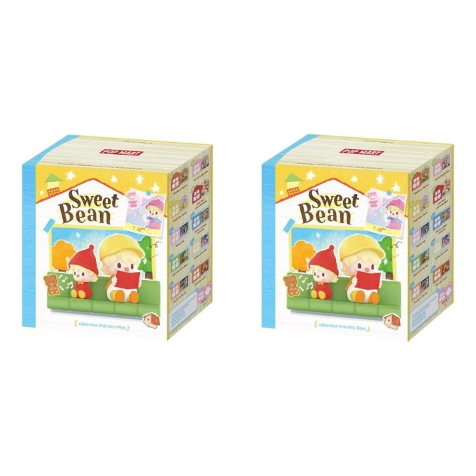 Pop Mart Sweet Bean Celebrate Ordinary Days Series Sets Estuche Sellado (2 Cajas Sorpresa)