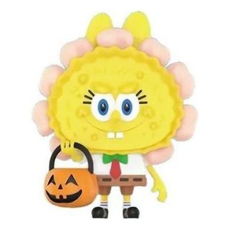 Pop Mart x Bob Esponja Los Monstruos Labubu “Jack O Lantern”