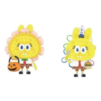 Pop Mart x Bob Esponja Los Monstruos Labubu “Jack O Lantern y Ace Chef”