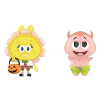 Pop Mart x Bob Esponja Los Monstruos Labubu “Jack O Lantern y Patricio Estrella x YAYA”